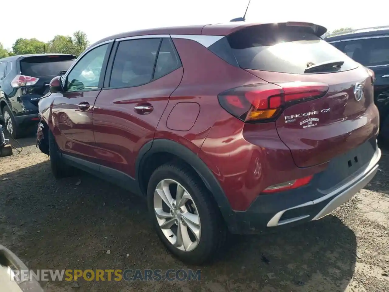2 Photograph of a damaged car KL4MMCSL9NB140827 BUICK ENCORE 2022