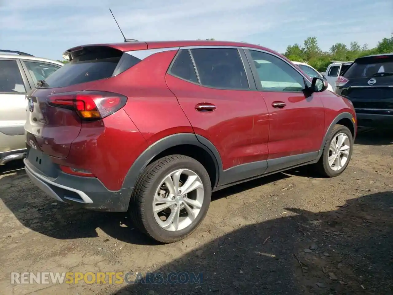 3 Photograph of a damaged car KL4MMCSL9NB140827 BUICK ENCORE 2022