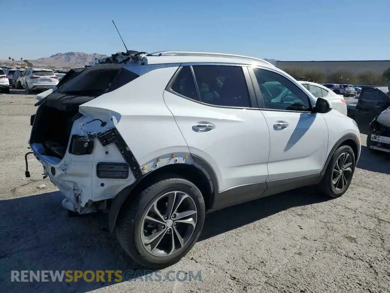3 Photograph of a damaged car KL4MMDS20NB107194 BUICK ENCORE 2022