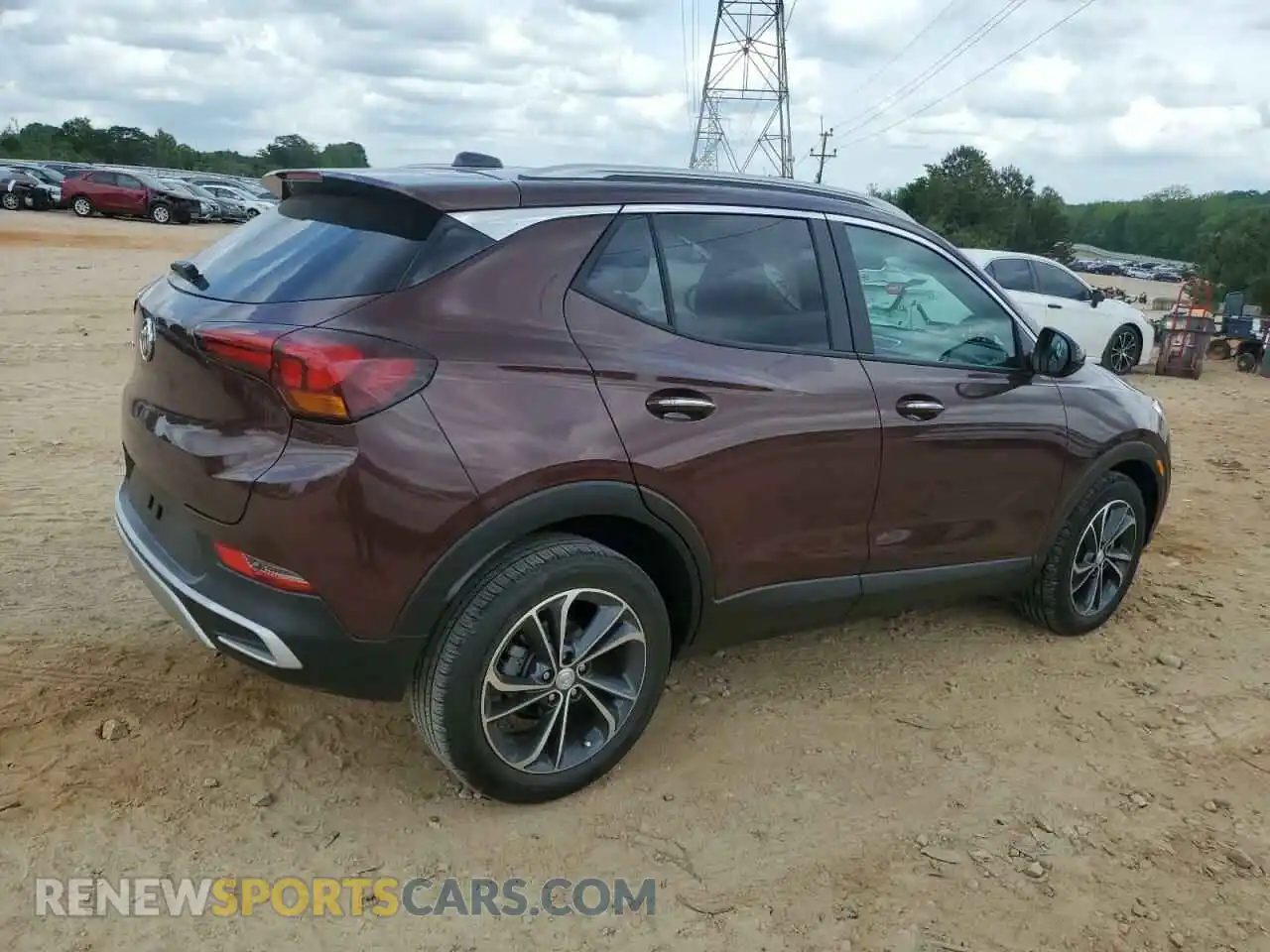 3 Photograph of a damaged car KL4MMDS21NB135568 BUICK ENCORE 2022