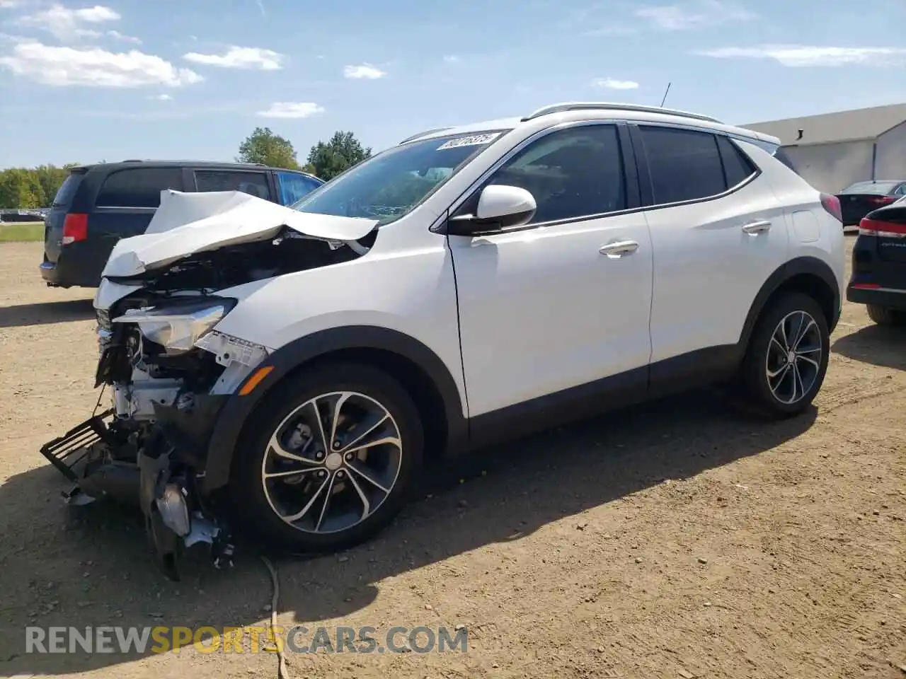 1 Фотография поврежденного автомобиля KL4MMDS23NB100708 BUICK ENCORE 2022