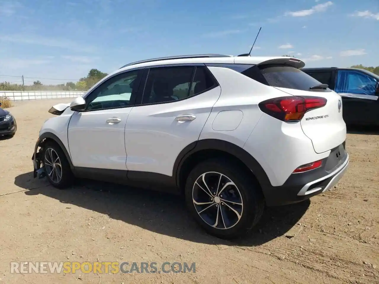 2 Фотография поврежденного автомобиля KL4MMDS23NB100708 BUICK ENCORE 2022