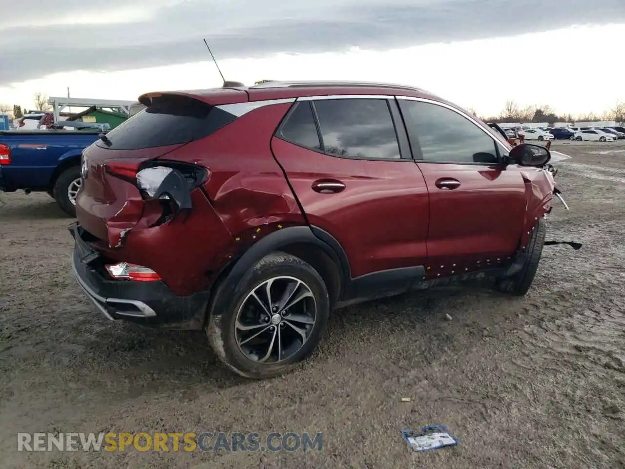 3 Photograph of a damaged car KL4MMDS2XNB013842 BUICK ENCORE 2022