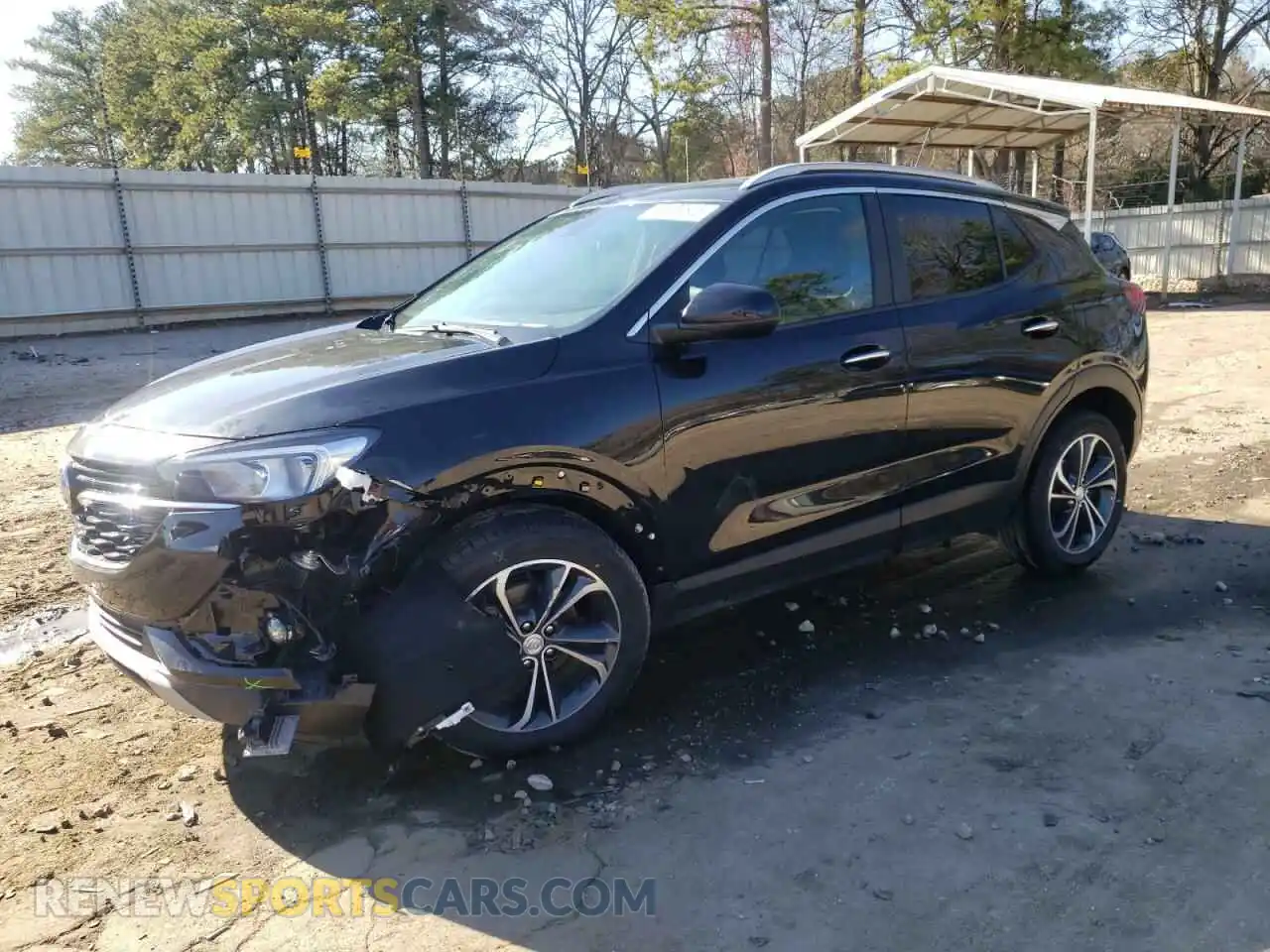 1 Photograph of a damaged car KL4MMDSL1NB071850 BUICK ENCORE 2022
