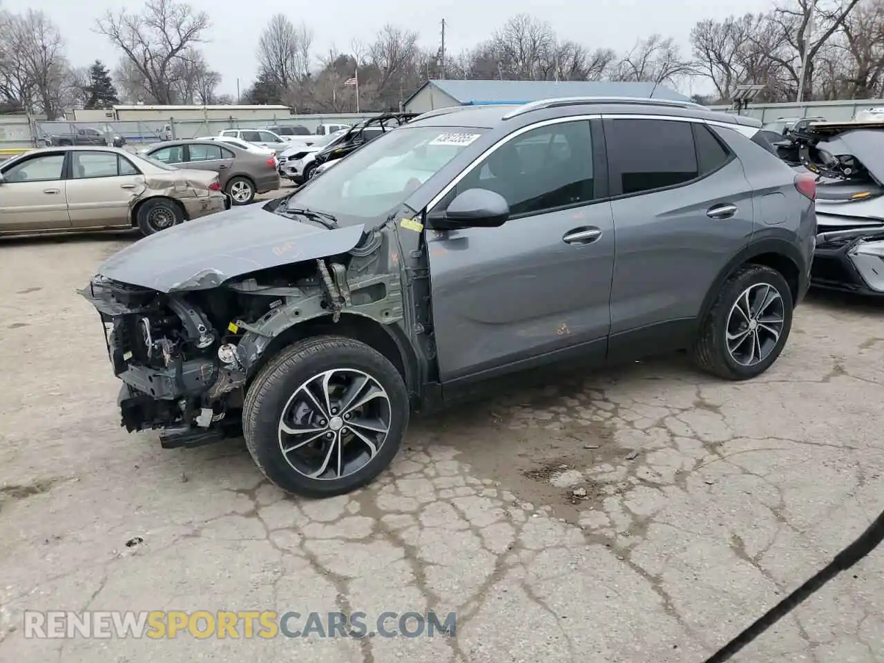 1 Photograph of a damaged car KL4MMDSL4NB016759 BUICK ENCORE 2022