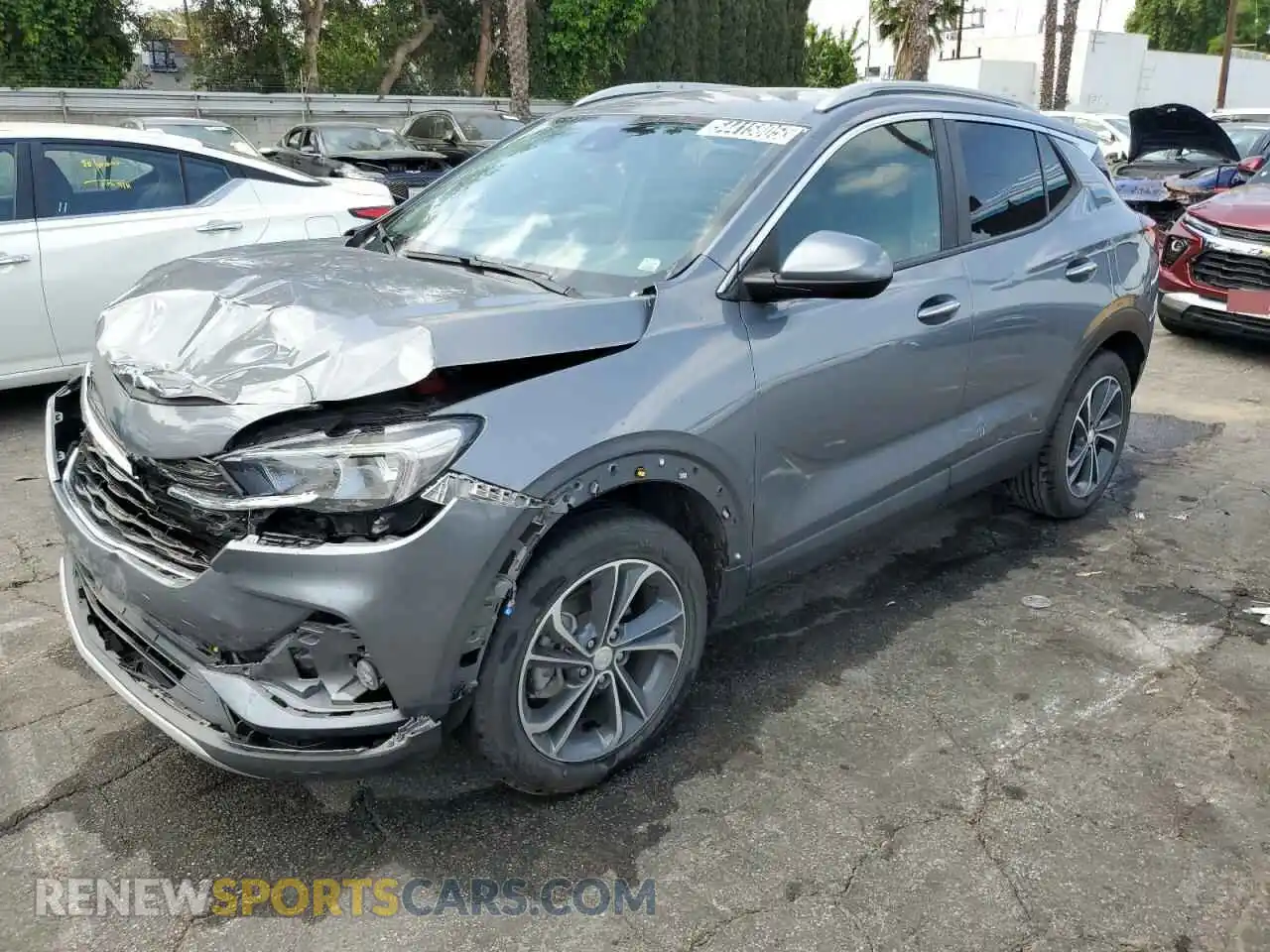 1 Photograph of a damaged car KL4MMDSL4NB063869 BUICK ENCORE 2022