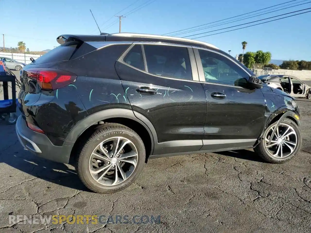 3 Photograph of a damaged car KL4MMDSL4NB069977 BUICK ENCORE 2022