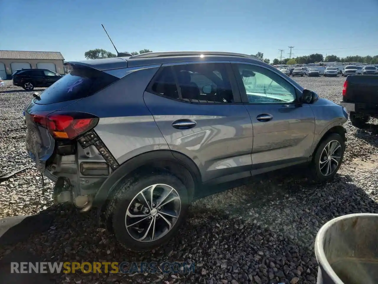 3 Фотография поврежденного автомобиля KL4MMDSL7NB030395 BUICK ENCORE 2022