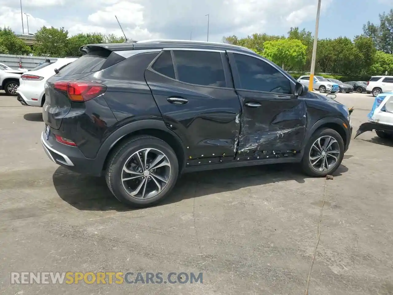 3 Photograph of a damaged car KL4MMDSL8NB007949 BUICK ENCORE 2022
