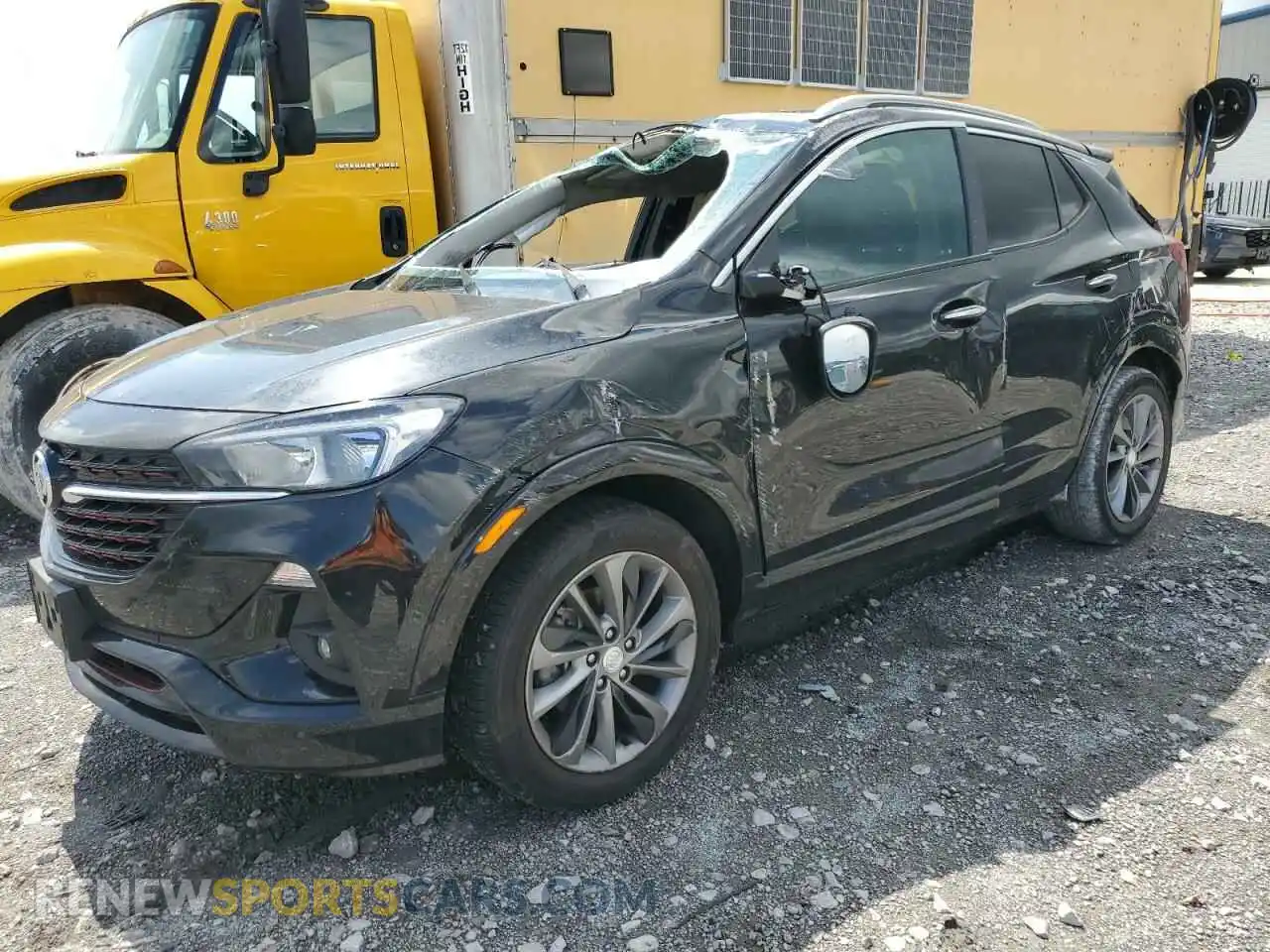 1 fotografías del automóvil dañado KL4MMDSL8NB042362 BUICK ENCORE 2022