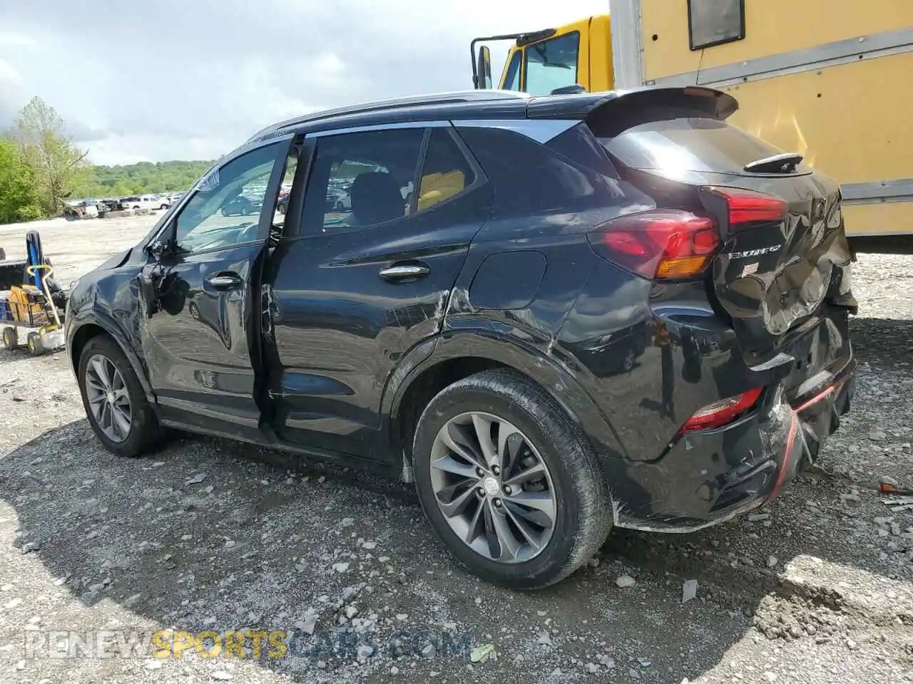 2 fotografías del automóvil dañado KL4MMDSL8NB042362 BUICK ENCORE 2022