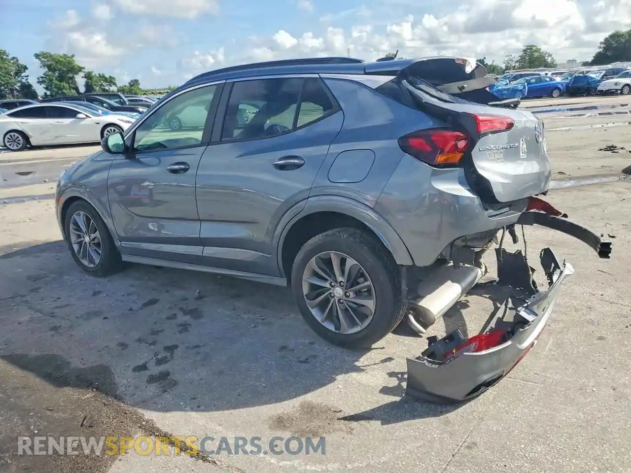 2 Photograph of a damaged car KL4MMDSL8NB053555 BUICK ENCORE 2022