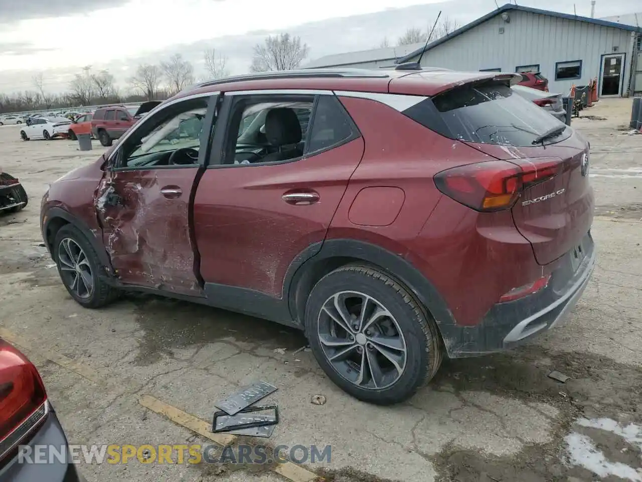 2 Photograph of a damaged car KL4MMDSL9NB021908 BUICK ENCORE 2022
