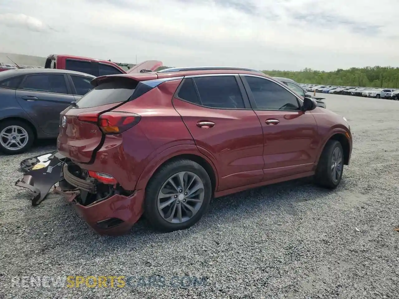 3 Photograph of a damaged car KL4MMDSLXNB064847 BUICK ENCORE 2022