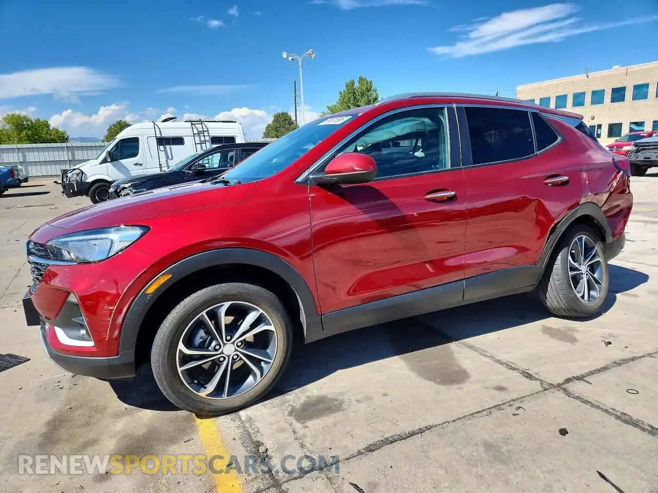 1 Photograph of a damaged car KL4MMESL0NB034004 BUICK ENCORE 2022