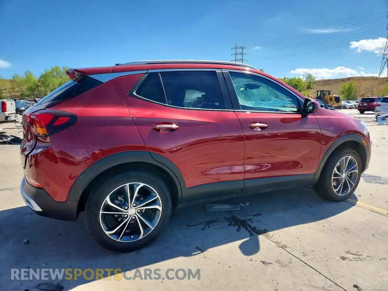3 Photograph of a damaged car KL4MMESL0NB034004 BUICK ENCORE 2022