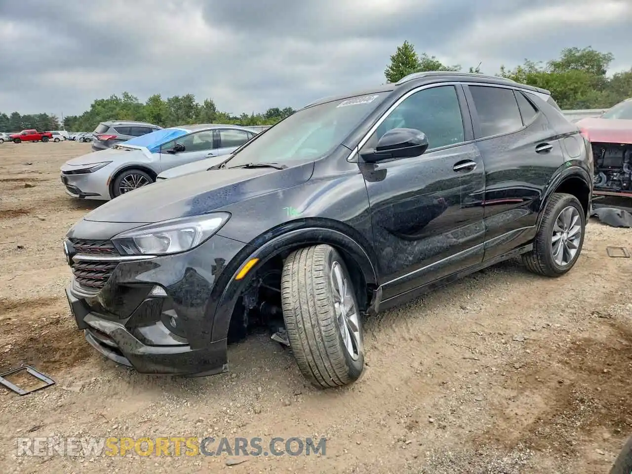 1 Photograph of a damaged car KL4MMESL0NB124821 BUICK ENCORE 2022