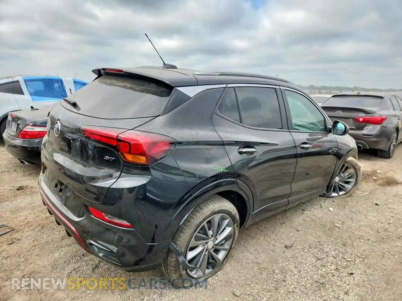 3 Photograph of a damaged car KL4MMESL0NB124821 BUICK ENCORE 2022