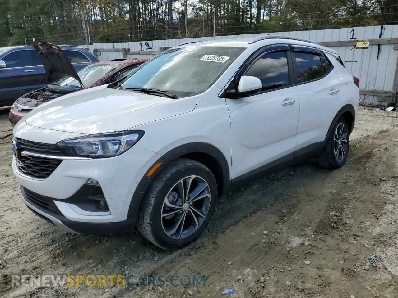 1 Фотография поврежденного автомобиля KL4MMESL1NB012058 BUICK ENCORE 2022