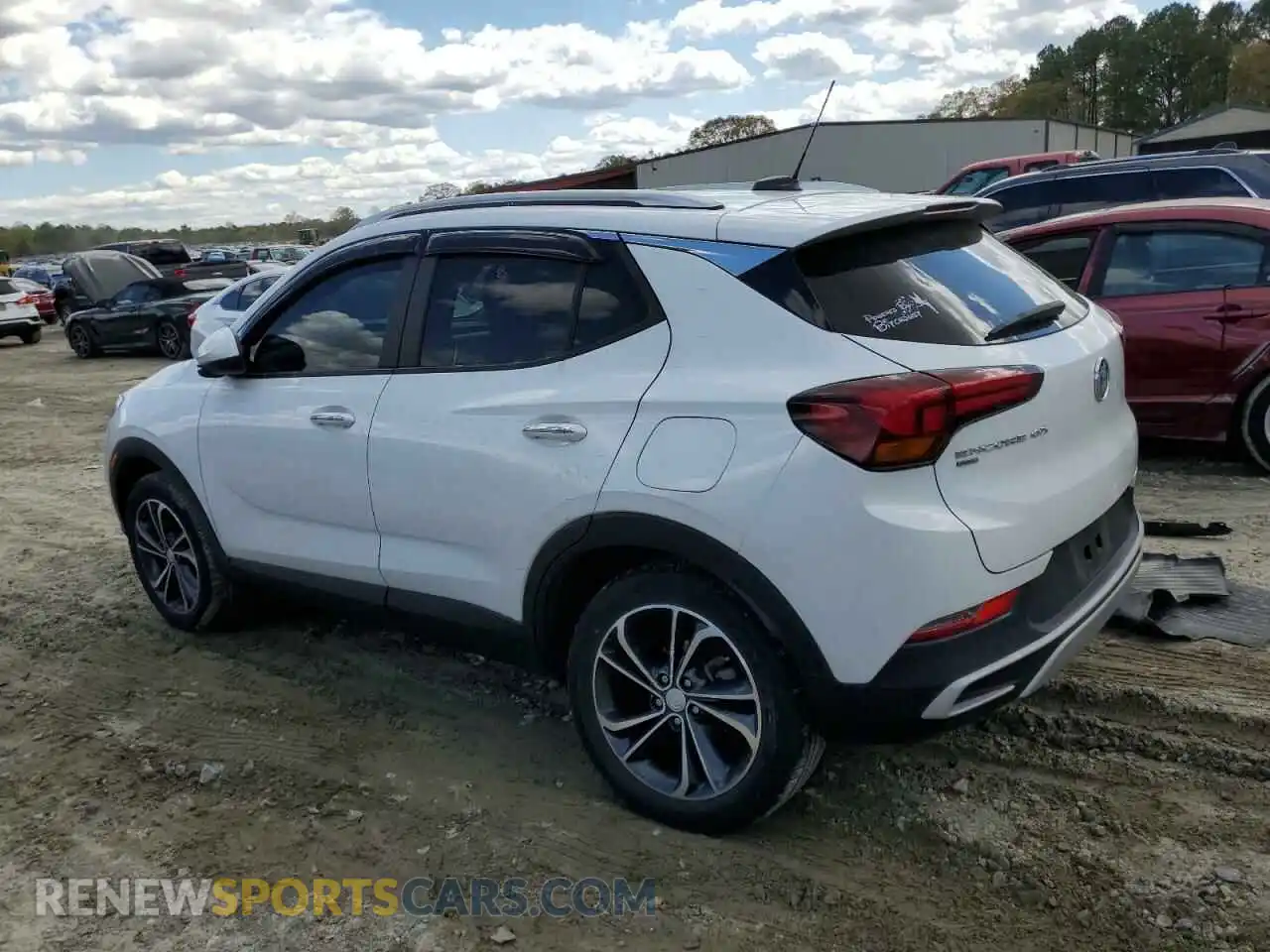 2 Фотография поврежденного автомобиля KL4MMESL1NB012058 BUICK ENCORE 2022