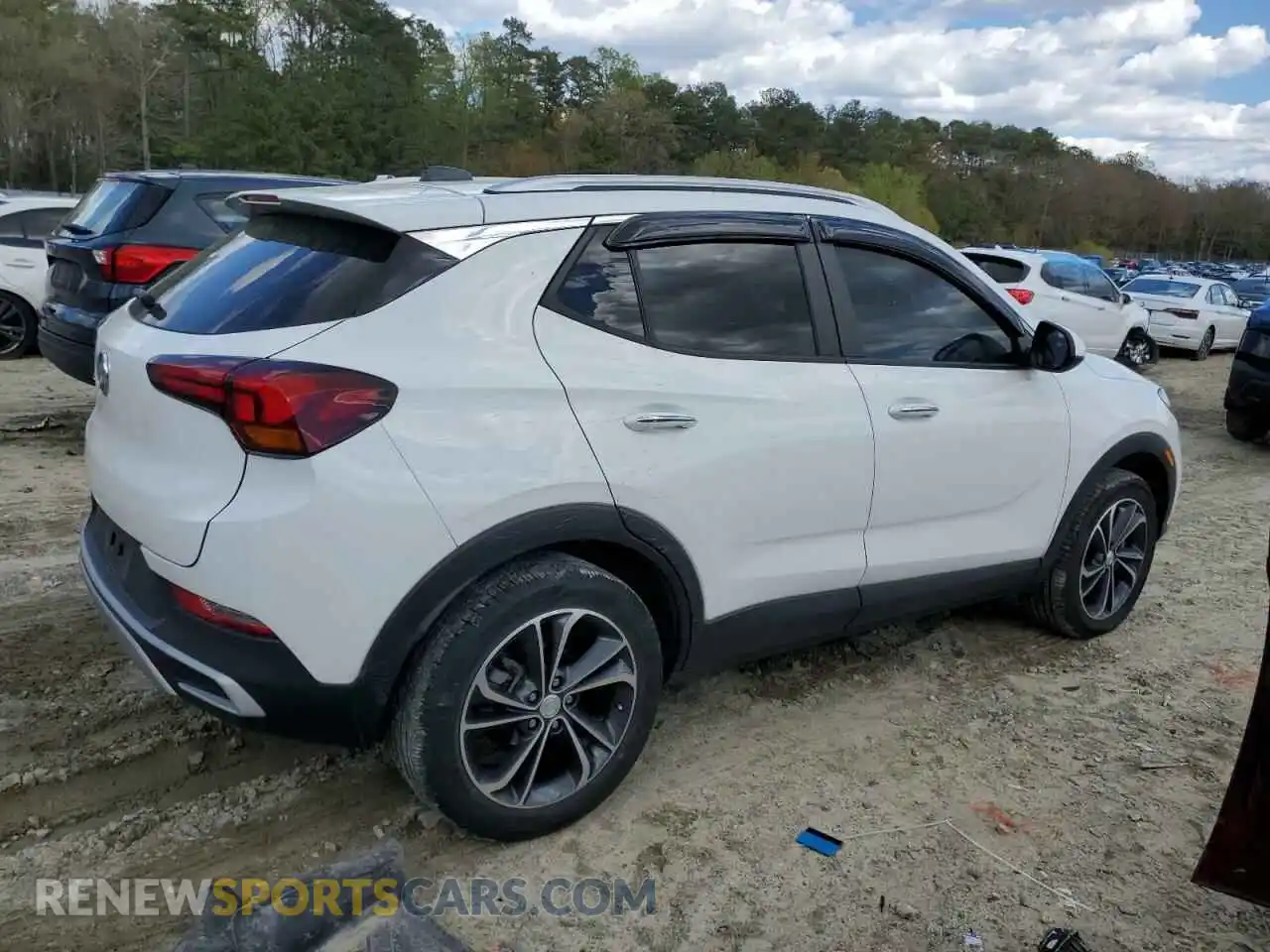 3 Фотография поврежденного автомобиля KL4MMESL1NB012058 BUICK ENCORE 2022