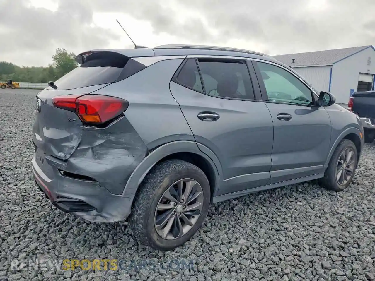 3 fotografías del automóvil dañado KL4MMESL1NB083521 BUICK ENCORE 2022