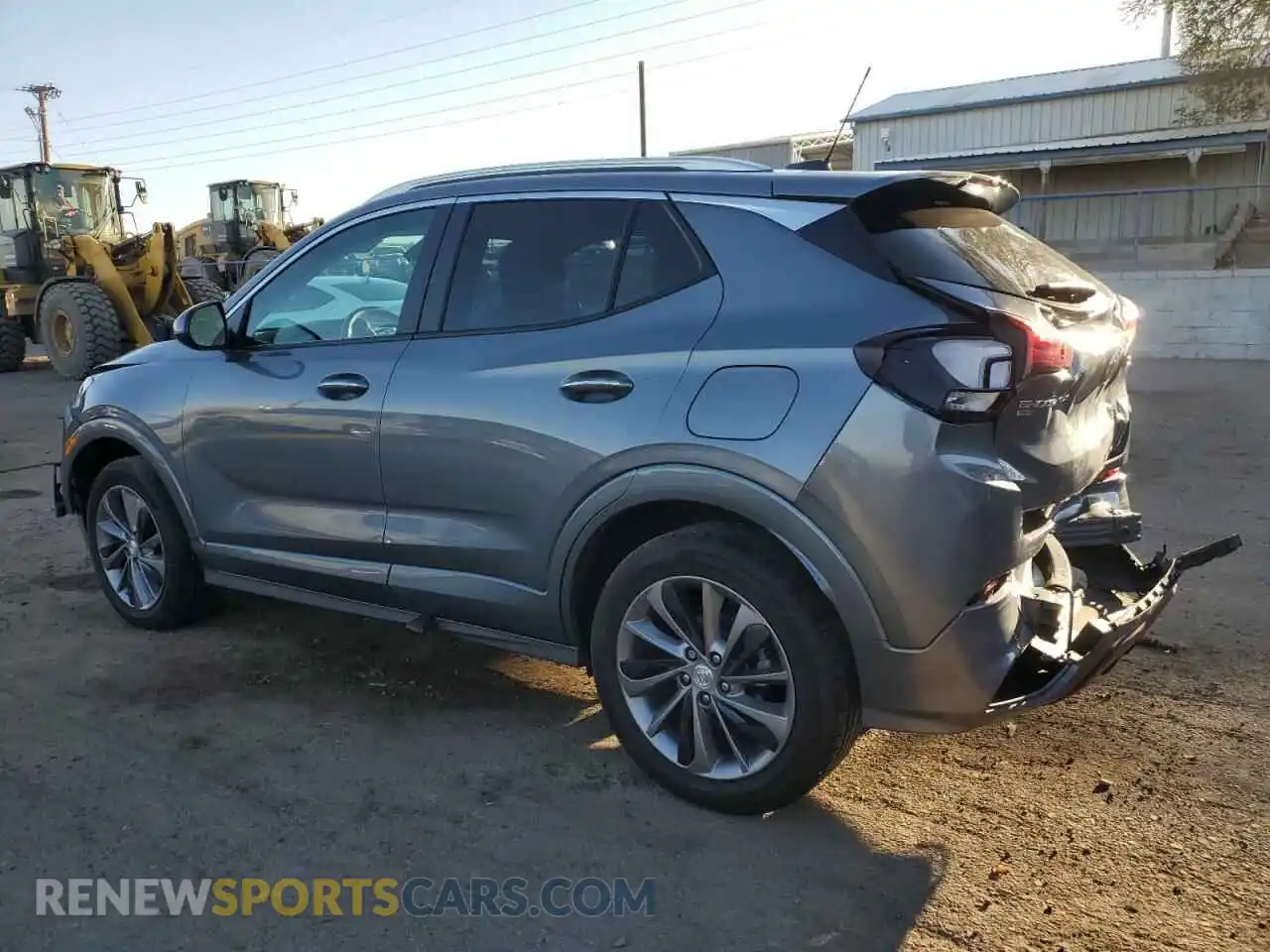 2 Photograph of a damaged car KL4MMESL2NB116235 BUICK ENCORE 2022