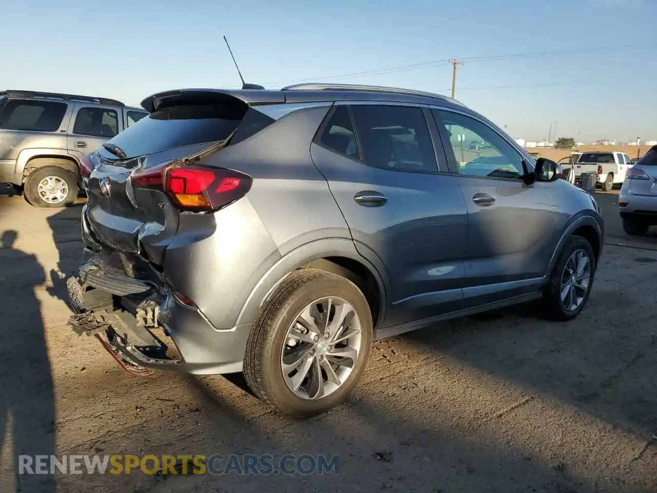 3 Photograph of a damaged car KL4MMESL2NB116235 BUICK ENCORE 2022