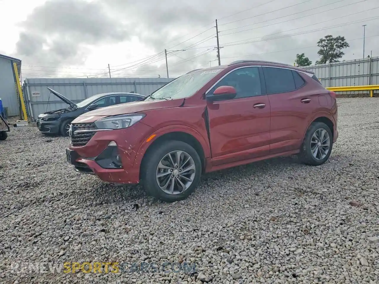 1 Photograph of a damaged car KL4MMESL2NB121922 BUICK ENCORE 2022