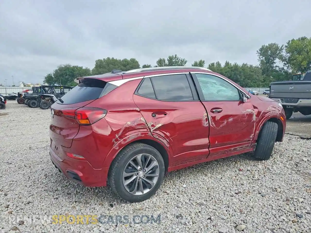 3 Photograph of a damaged car KL4MMESL2NB121922 BUICK ENCORE 2022