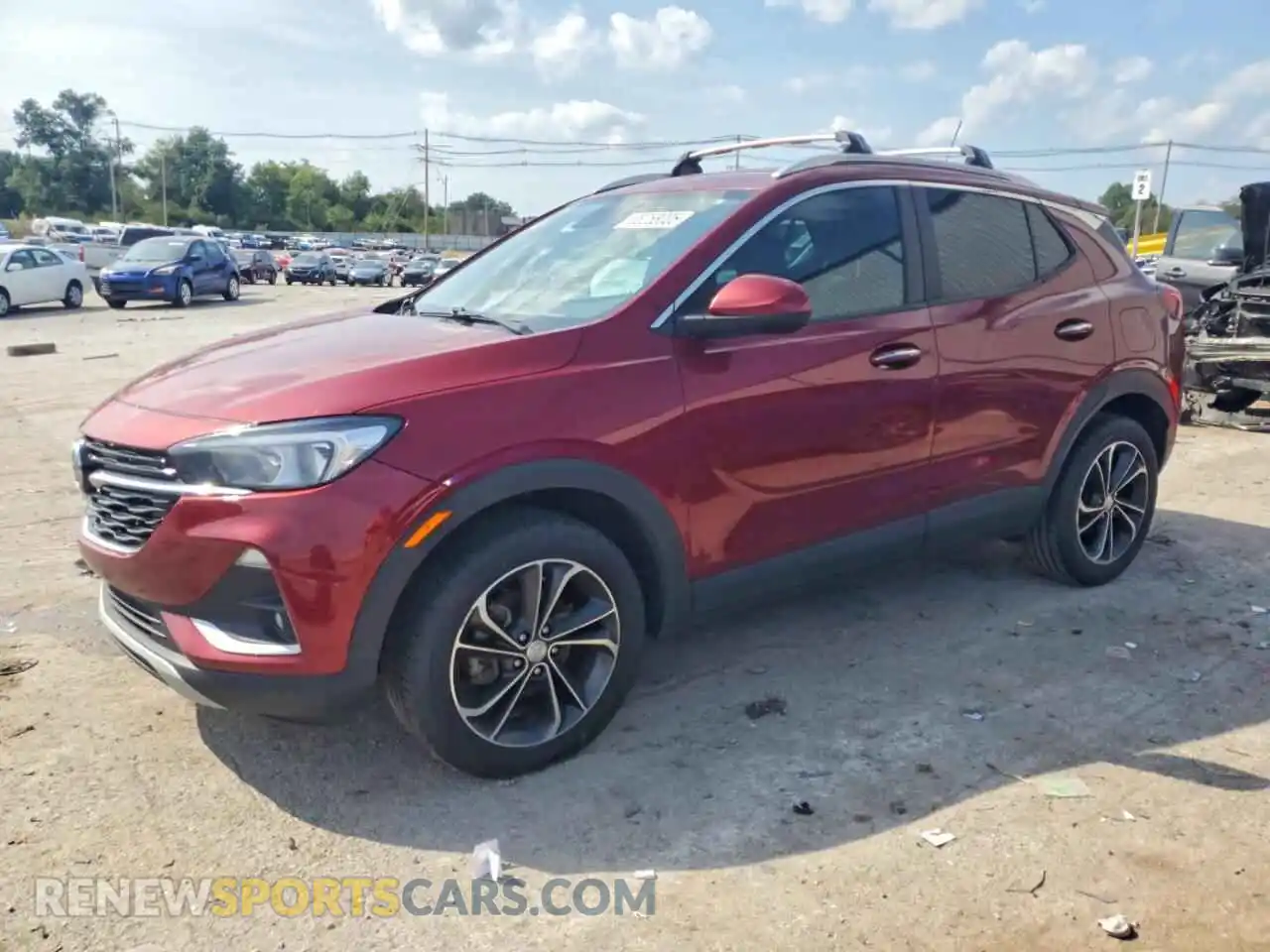 1 Photograph of a damaged car KL4MMESL4NB102563 BUICK ENCORE 2022