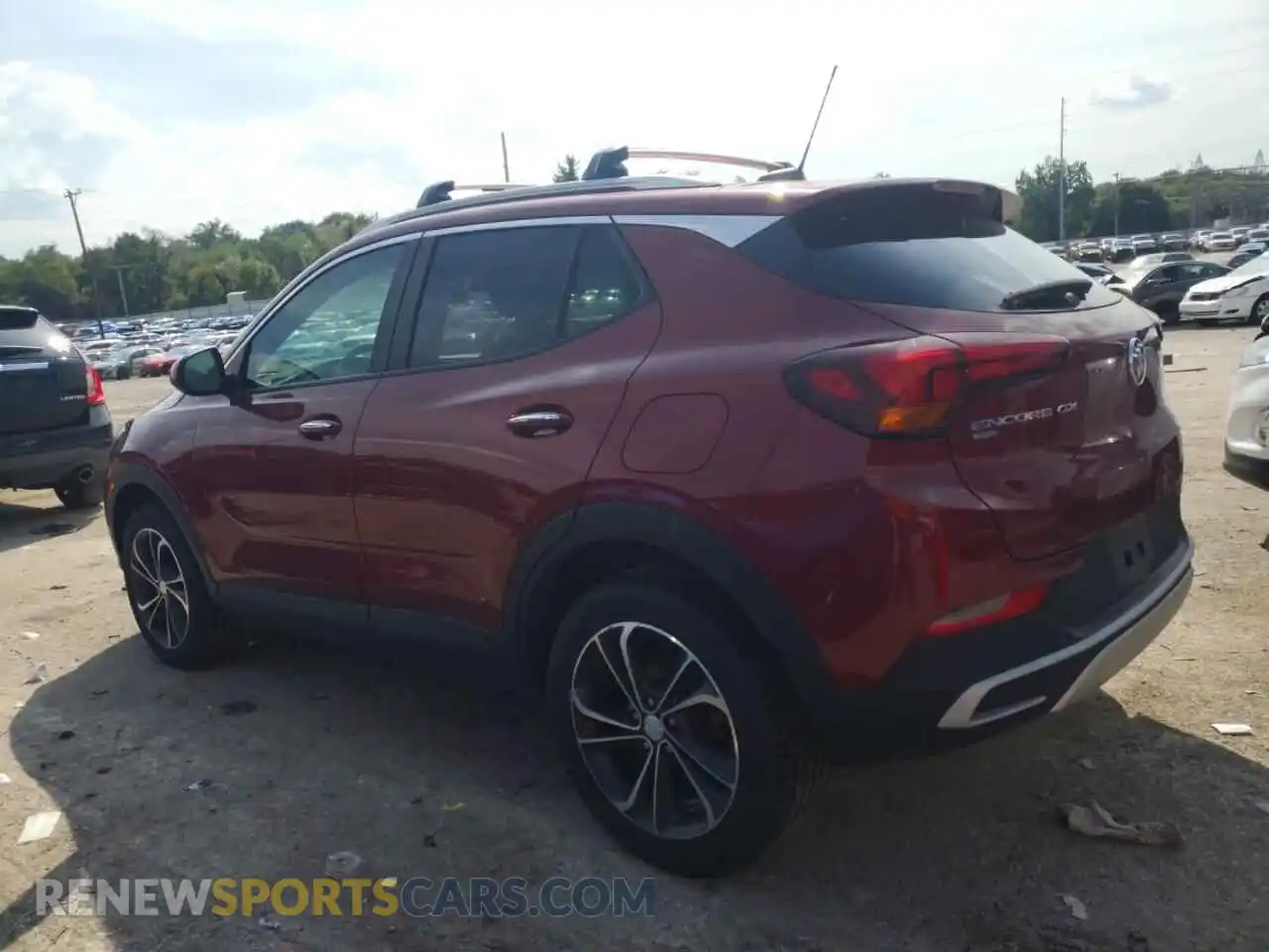 2 Photograph of a damaged car KL4MMESL4NB102563 BUICK ENCORE 2022