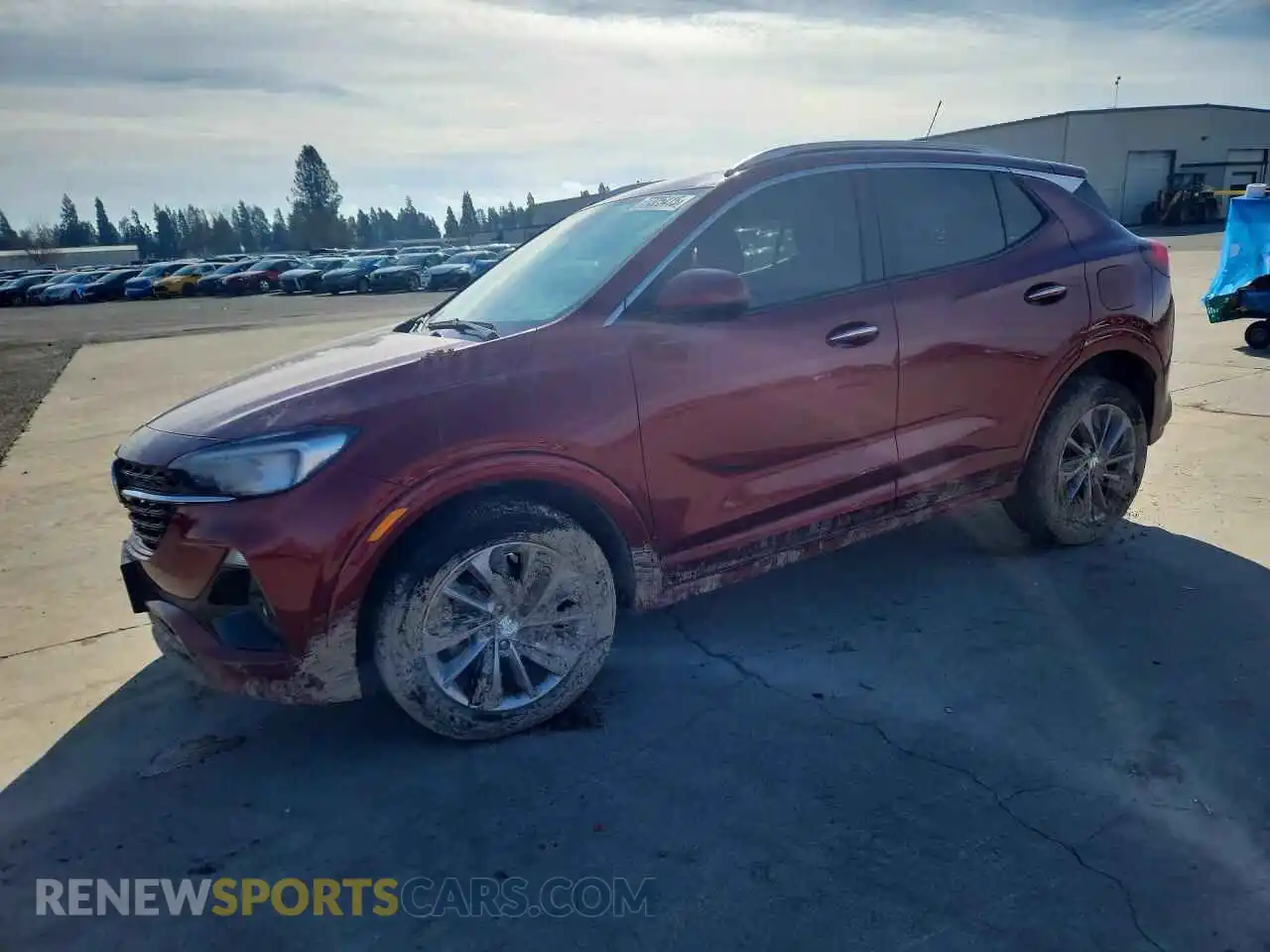 1 Photograph of a damaged car KL4MMESL5NB022267 BUICK ENCORE 2022