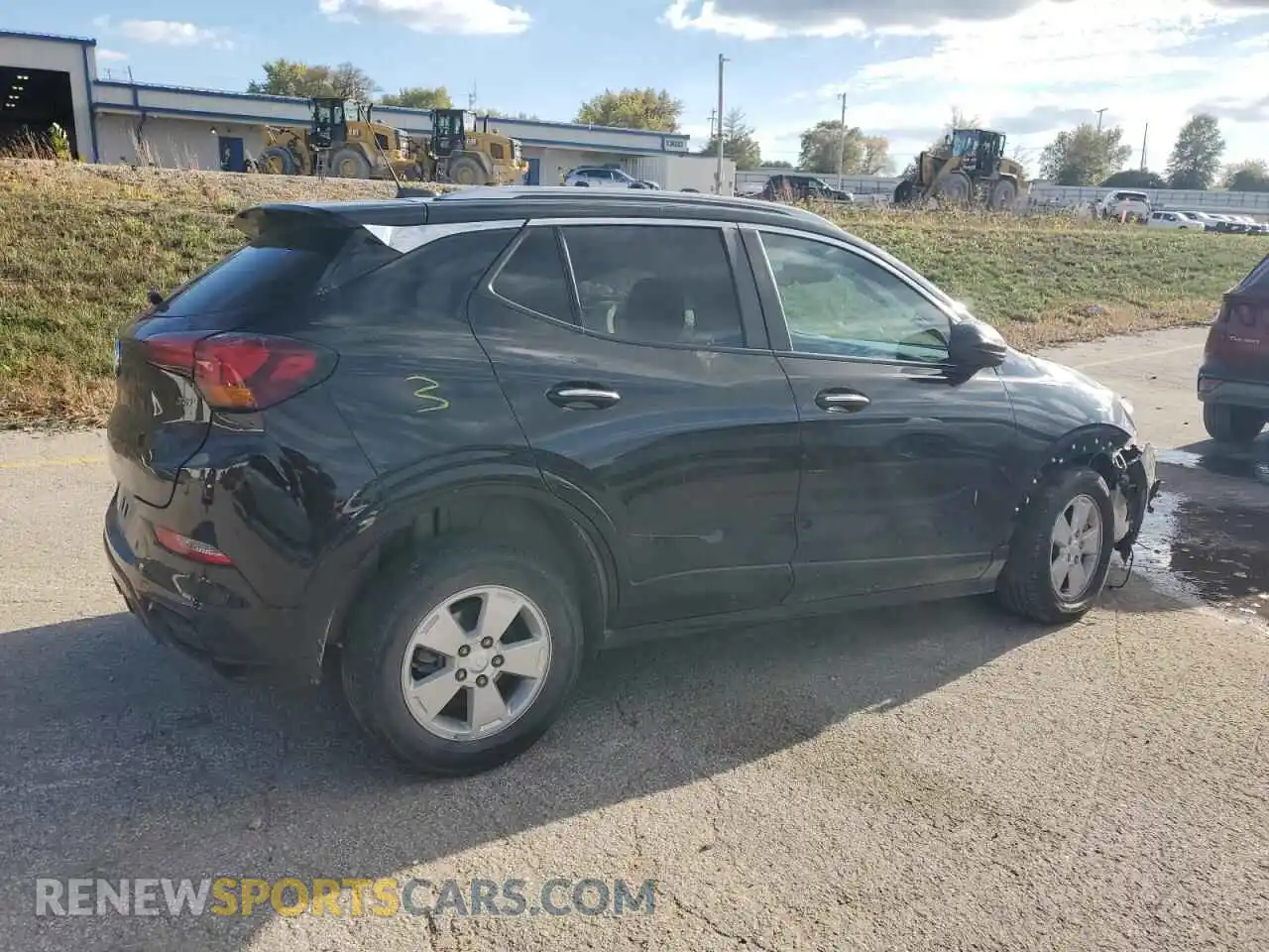 3 Photograph of a damaged car KL4MMESL7NB011884 BUICK ENCORE 2022