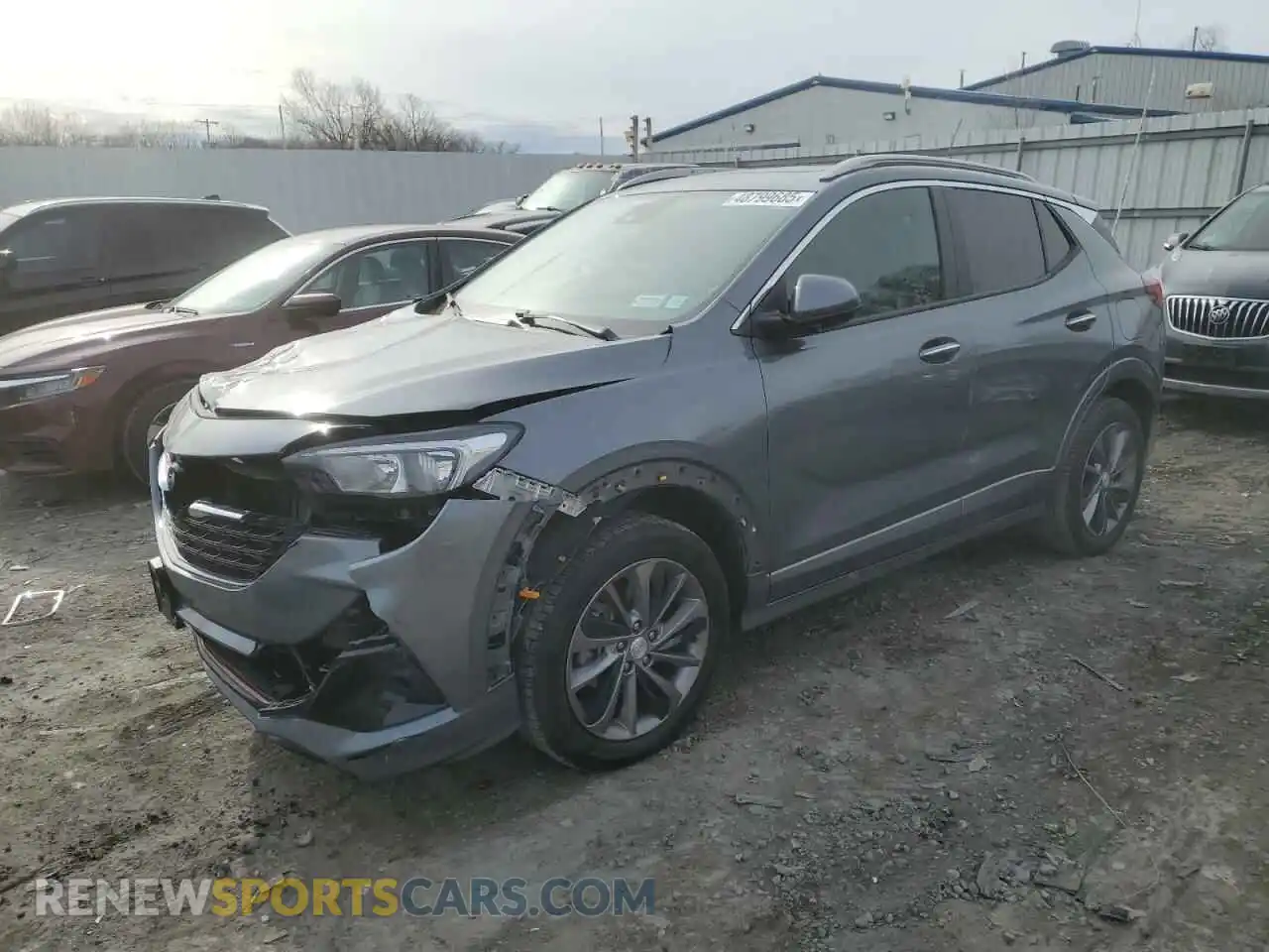 1 Photograph of a damaged car KL4MMESL8NB044229 BUICK ENCORE 2022