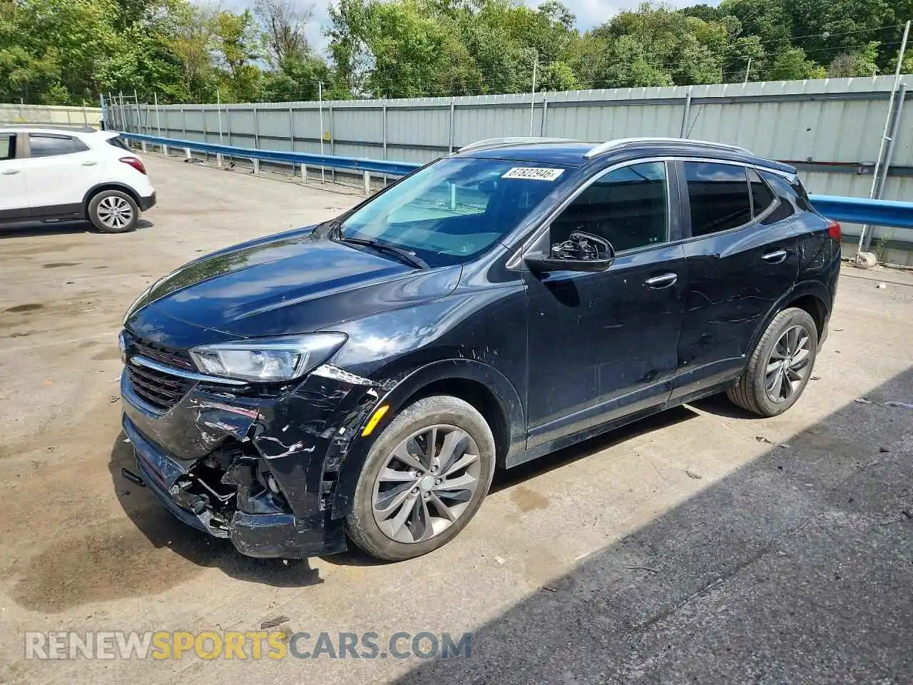 1 Photograph of a damaged car KL4MMESL9NB085033 BUICK ENCORE 2022