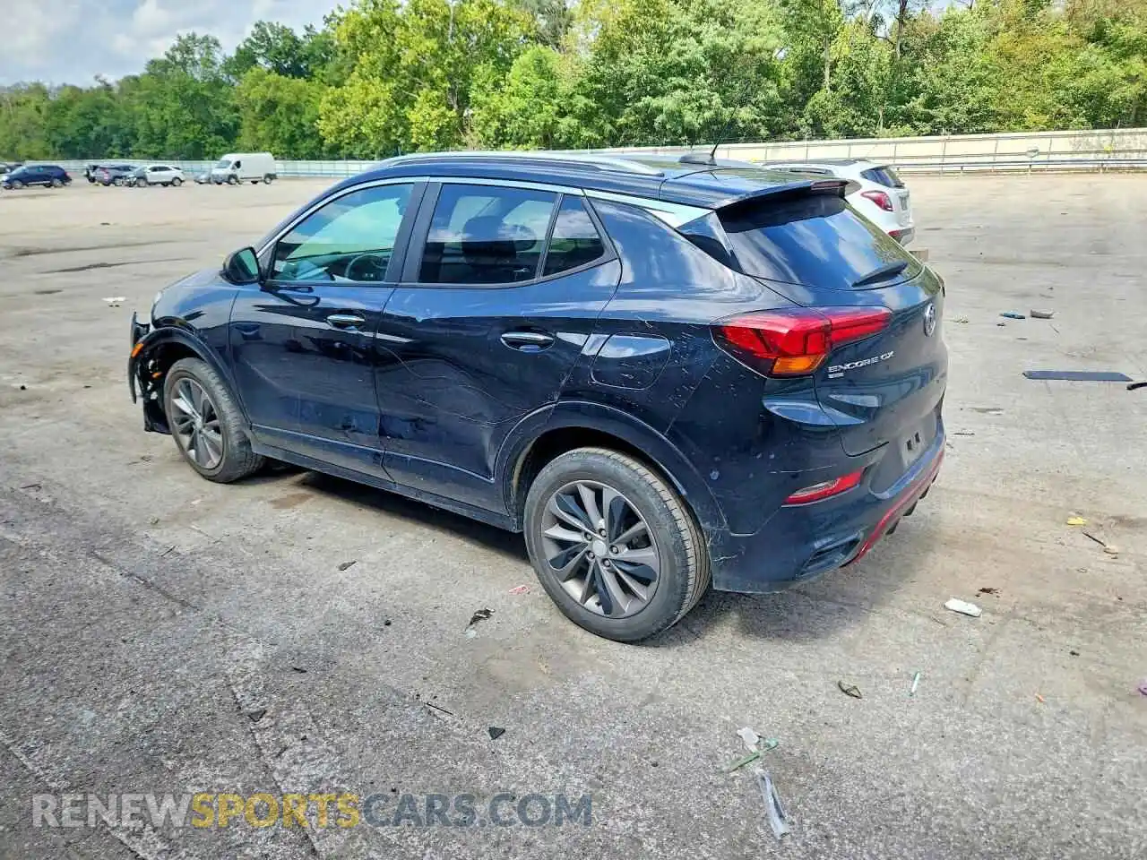2 Photograph of a damaged car KL4MMESL9NB085033 BUICK ENCORE 2022