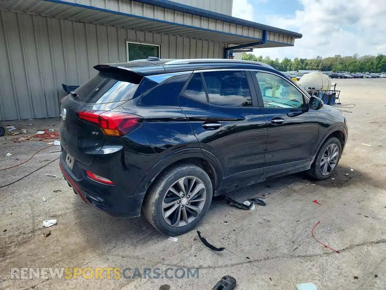 3 Photograph of a damaged car KL4MMESL9NB085033 BUICK ENCORE 2022