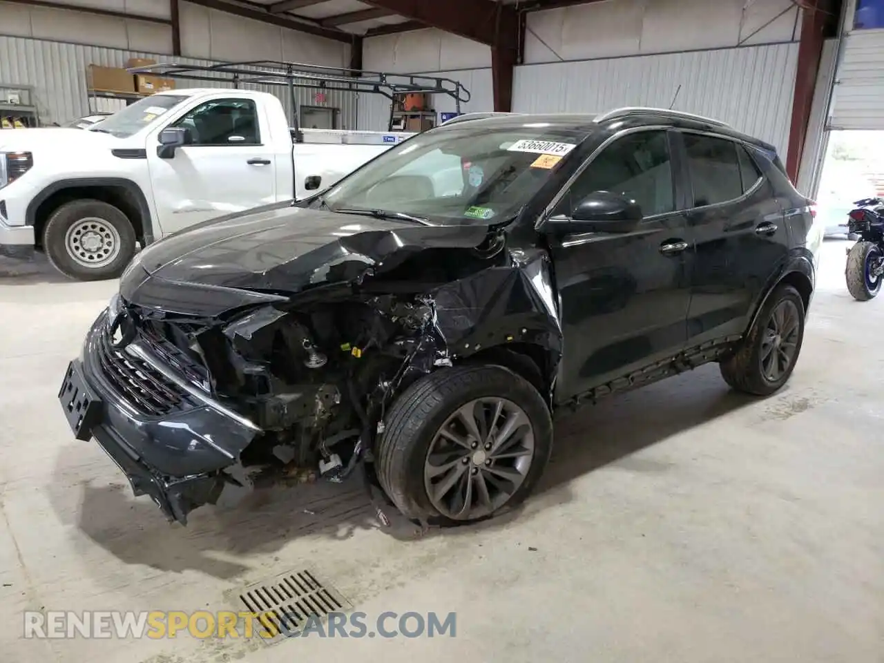 1 Photograph of a damaged car KL4MMESLXNB142131 BUICK ENCORE 2022