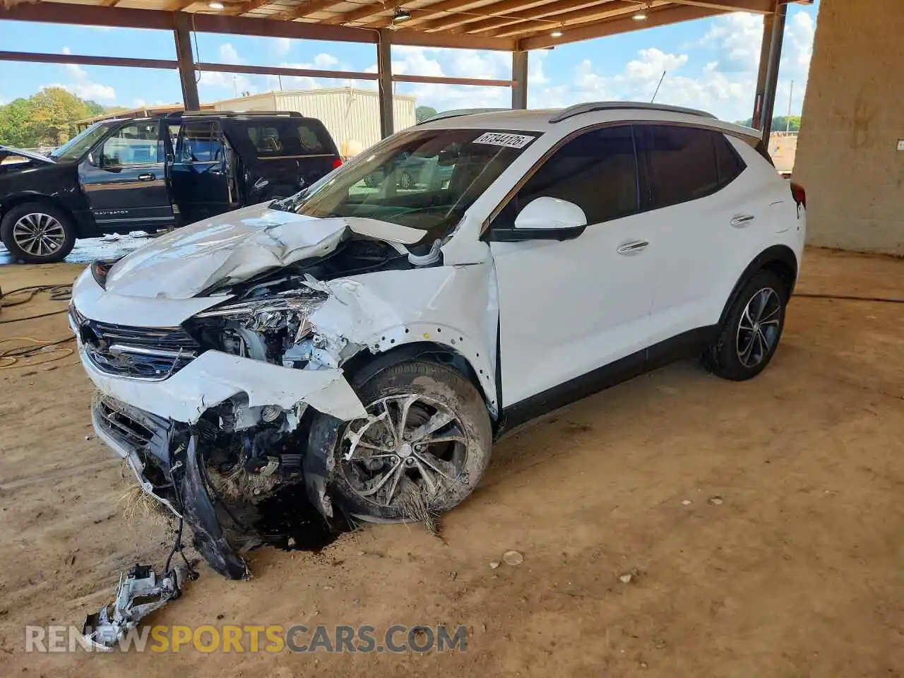 1 Photograph of a damaged car KL4MMFSL0NB031996 BUICK ENCORE 2022