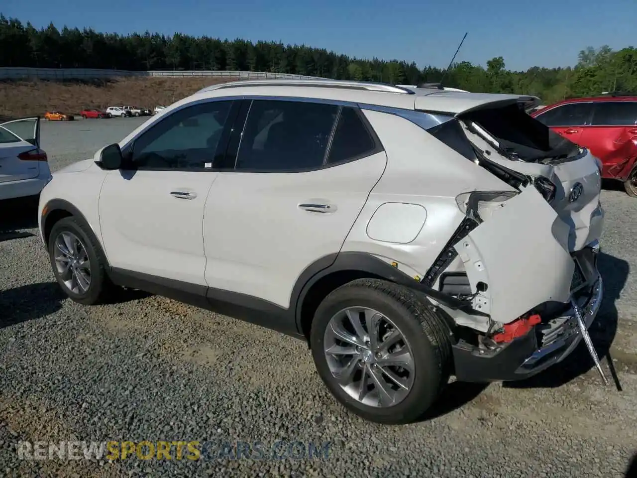 2 Photograph of a damaged car KL4MMFSL0NB135288 BUICK ENCORE 2022