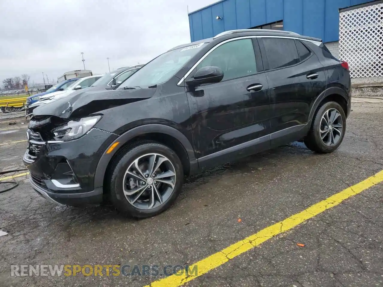 1 Photograph of a damaged car KL4MMFSL2NB088717 BUICK ENCORE 2022