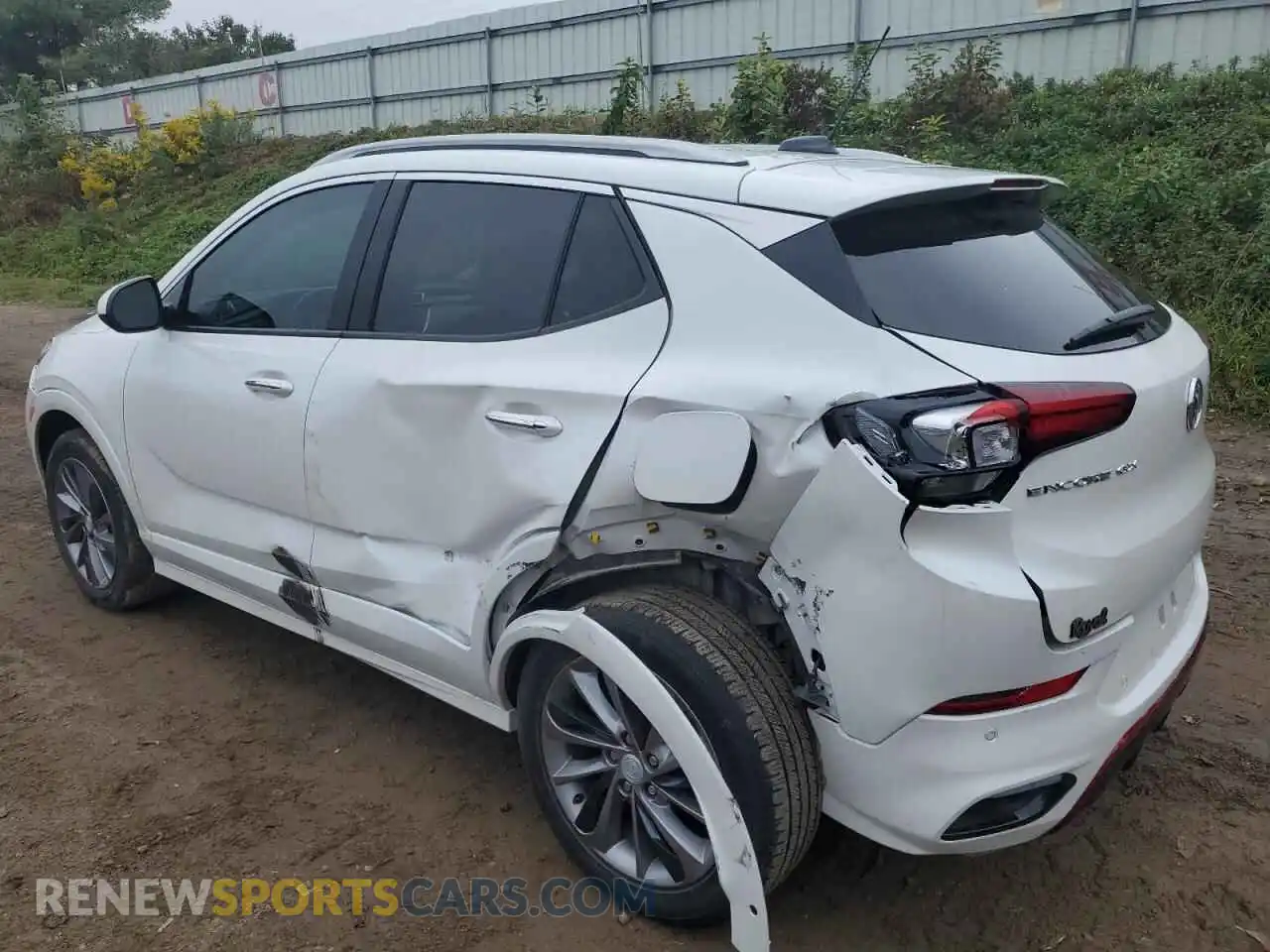 2 Фотография поврежденного автомобиля KL4MMFSL3NB043205 BUICK ENCORE 2022