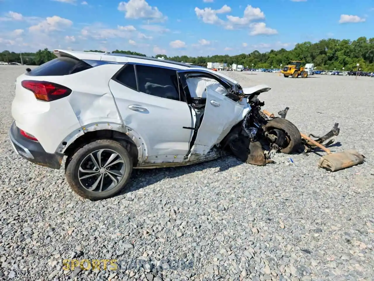 3 fotografías del automóvil dañado KL4MMFSL5NB090753 BUICK ENCORE 2022