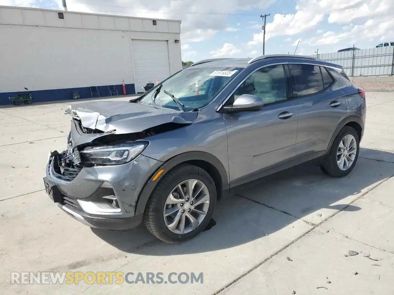 1 Photograph of a damaged car KL4MMFSL7NB117760 BUICK ENCORE 2022