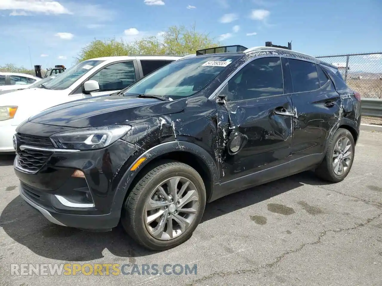 1 Photograph of a damaged car KL4MMFSL7NB147731 BUICK ENCORE 2022
