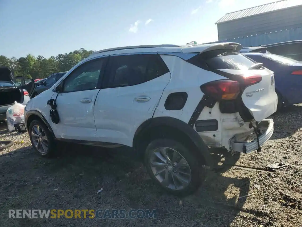 2 Photograph of a damaged car KL4MMFSL9NB064883 BUICK ENCORE 2022