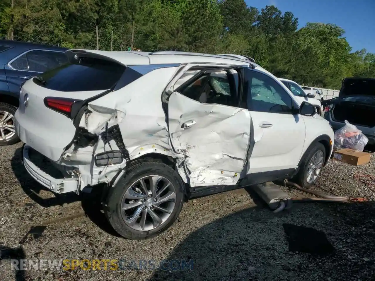 3 Photograph of a damaged car KL4MMFSL9NB064883 BUICK ENCORE 2022