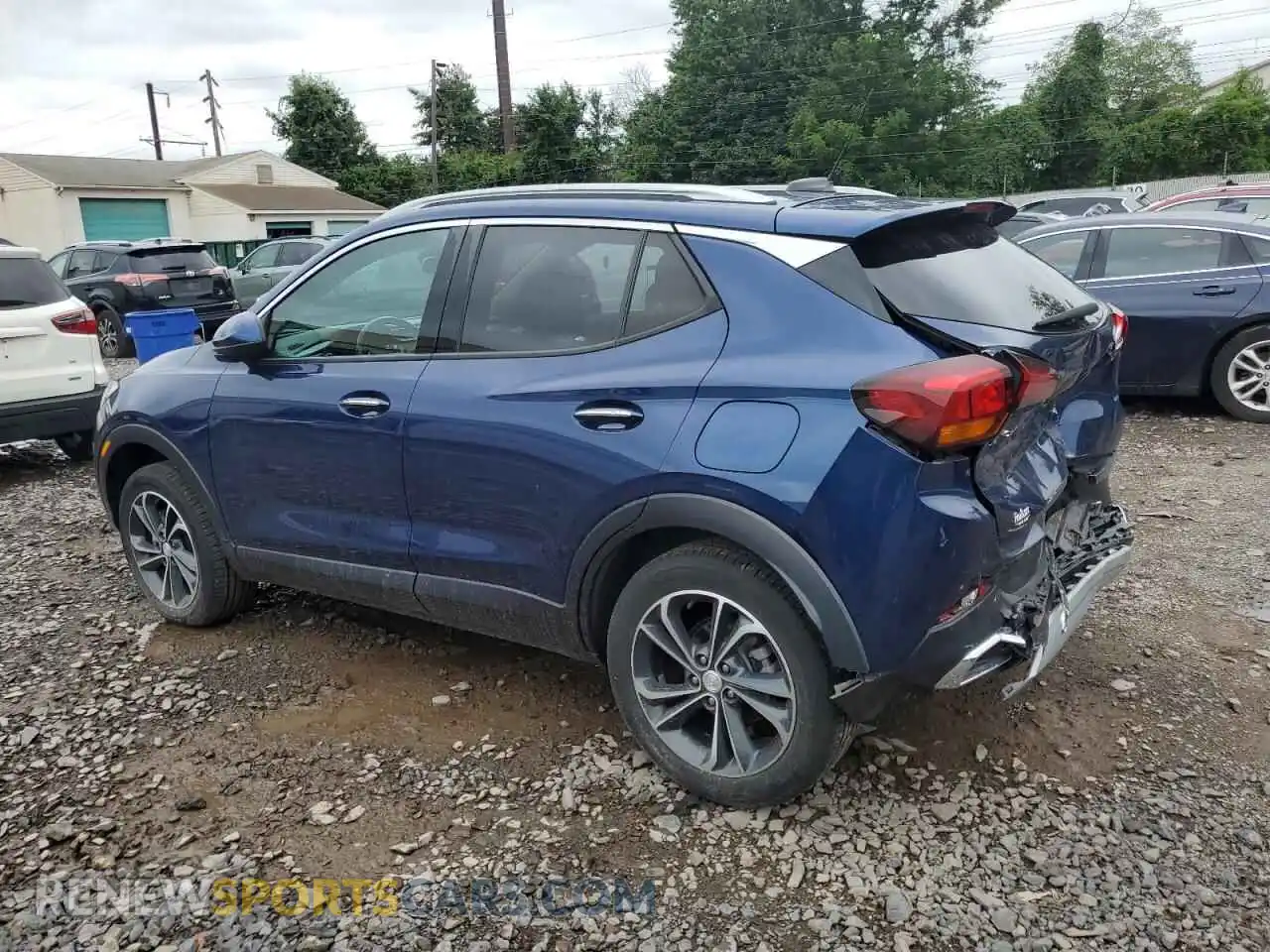 2 Photograph of a damaged car KL4MMGSL5NB007764 BUICK ENCORE 2022