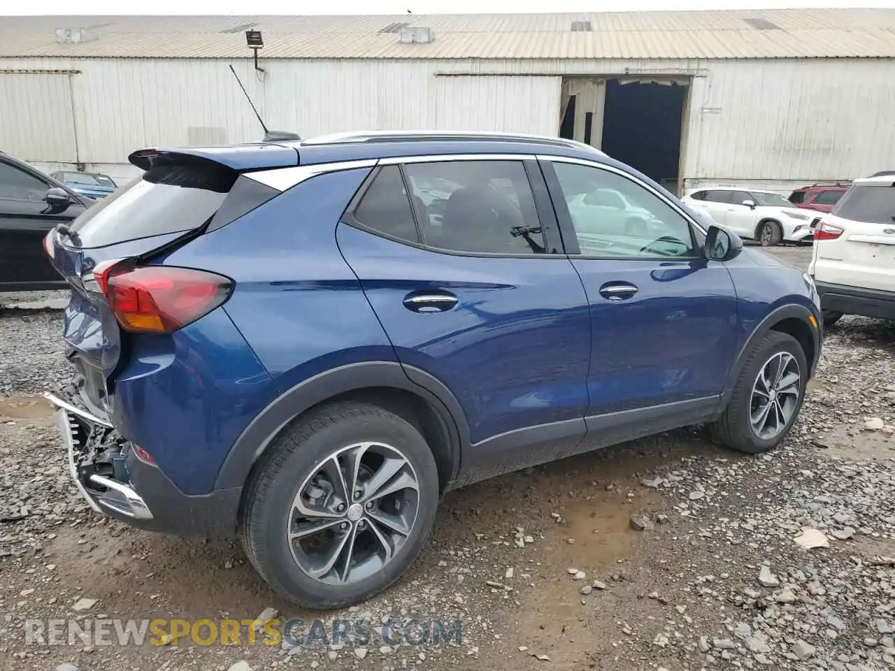 3 Photograph of a damaged car KL4MMGSL5NB007764 BUICK ENCORE 2022